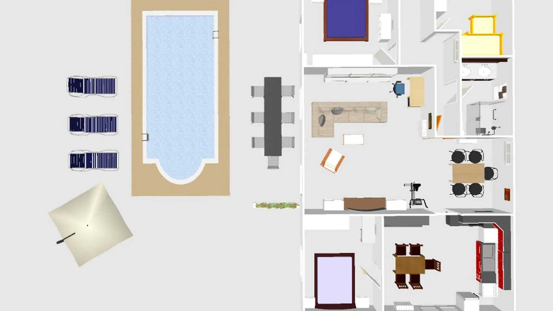 רוביני Pablo Apartment With Pool